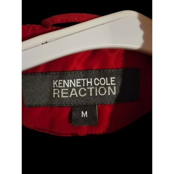 Kenneth Cole Reaction Red Vest with Sherpa Lining Size M NEW - Picture 3 of 3